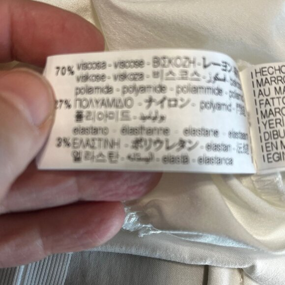 NWT ZARA White Corset Mini Dress Size Medium - Picture 11 of 11